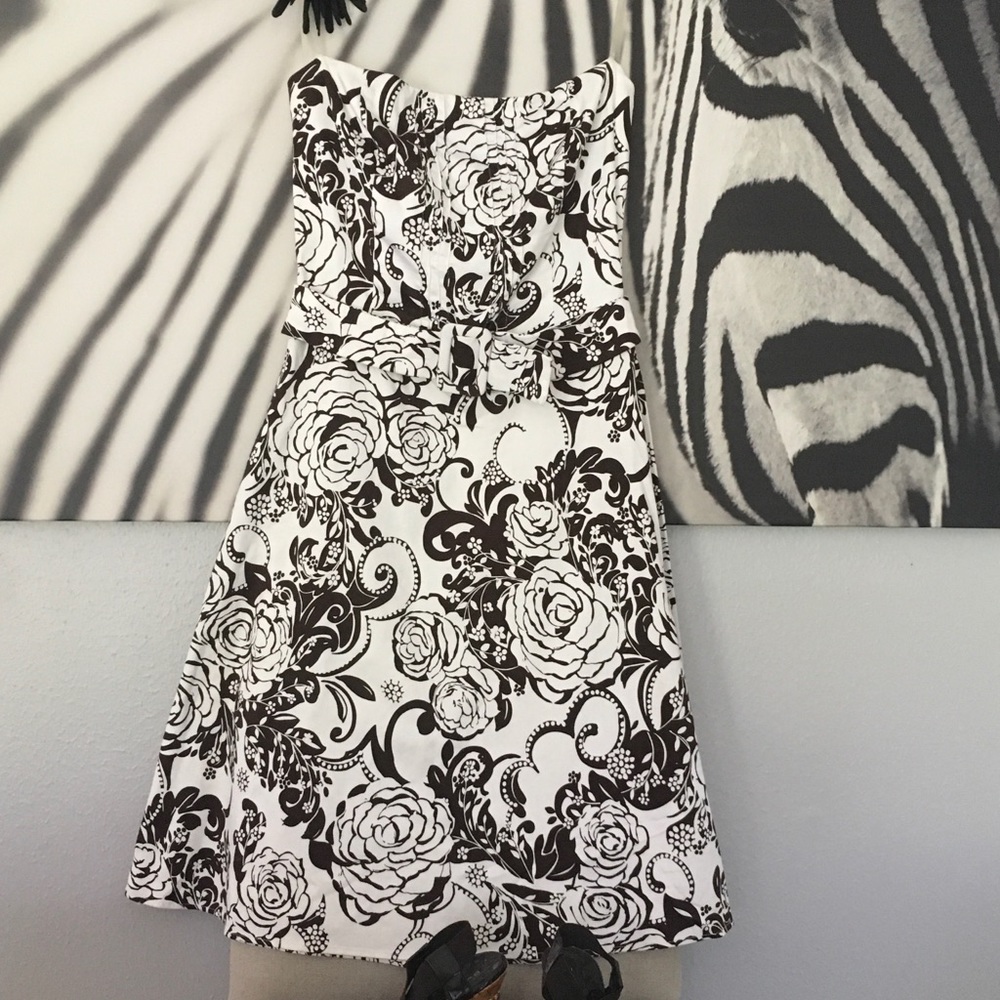 Strapless dress Sz 10